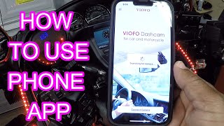 VIOFO Phone App Motorcycle Camera Remote Controller [upl. by Donatelli986]