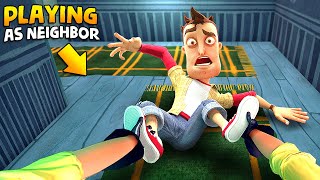 NEW PLAY AS THE NEIGHBOR MOD Part 13  Hello Neighbor Gameplay Mods [upl. by Akemor]