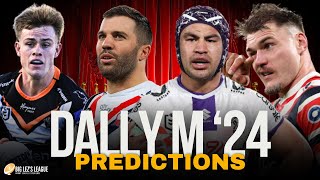 NRL DALLY M AWARDS PREDICTIONS 2024 [upl. by Morganica585]