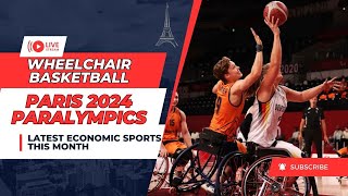 Day 1 of Wheelchair Basketball at Paris 2024 Paralympics [upl. by Worlock]