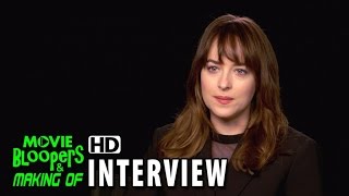 Fifty Shades of Grey 2015 Behind the Scenes Movie Interview  Dakota Johnson Anastasia Steele [upl. by Aronoff]