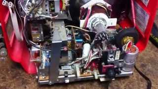 Inspect amp Repair No HV on a 1975 RCA Portable TV KCS201 [upl. by Goldina]