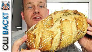 Bauernbrot Backen mit Sauerteig  Ganz einfach [upl. by Marj552]