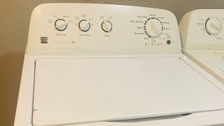 Diagnostic mode  200 series  Kenmore Washer  19363302138 Houston TX USA [upl. by Ennairac]