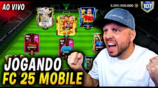 AO VIVO JOGANDO FC 25 mobile [upl. by Bernadine]