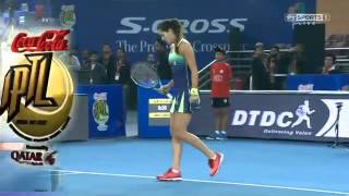 HD Ana Ivanovic vs Kurumi Nara FULL MATCH IPTL New Delhi 2015 [upl. by Gloriana331]