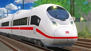 Im ICE 3 nach Frankfurt am Main Flughafen  TRAIN SIMULATOR 2021  Siemens Velaro D  BR 407 [upl. by Thetos]