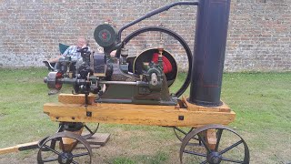 1924 3hp Ruston Hornsby IP Industrial Paraffin engine [upl. by Leikeze]