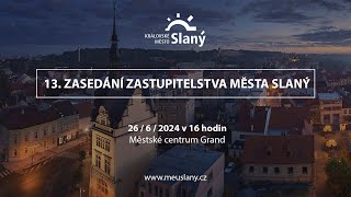 13 Zasedání zastupitelstva města Slaný  2662024 [upl. by Atul]