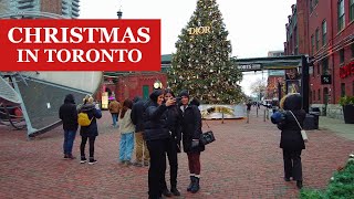 Toronto Christmas Shopping amp Exploring  December 2024 [upl. by Airotel]