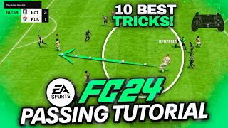 The 10 PASSING TRICKS You Need to Know in EAFC 24 [upl. by Charters53]