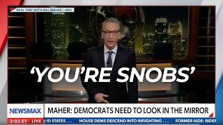 Bill Maher STUNS Audience Into Silence Losers Look in the Mirror  Democrats Elitist Attitude [upl. by Chloette400]