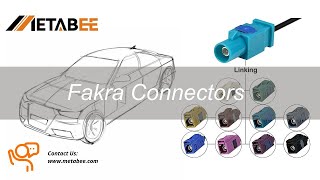 FAKRA Series of Highperformance Automotive connectors Product Overview [upl. by Cima]