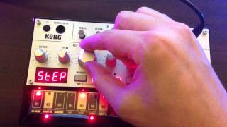 Korg Volca Bass Demo [upl. by Enyt]