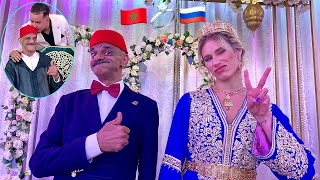 عراسية International🌎لمسييح تزوج گورية💍👰🏼‍♀️وغادي تديه لروسيا🇷🇺يدير الحلقة فموسكو شاهد النهاية…😂 [upl. by Trow516]