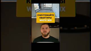 УНИЧТОЖАЙТЕ квартиры WHITE BOX недвижимость квартира whitebox [upl. by Andie393]