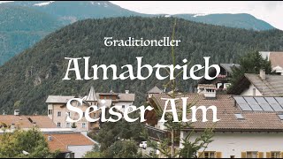 Almabtrieb Seiser Alm  Kastelruth [upl. by Itsur]