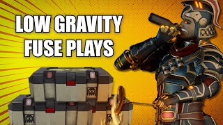 Best Low Gravity Fuse Plays  Apex Legends [upl. by Aivlis103]