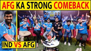 🔴AFGHANISTAN KA STRONG COMEBACK INDIA KE SAMNE 273 RUNS KA TARGET indvsafg [upl. by Bendite]