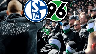 Fanhilfe Hannover nimmt Polizei HOPS vor Hannover  Schalke [upl. by Rodi]