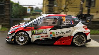 Rally Monza 2020  WRC cars PURE SOUND in the transfers to Saturdays PS at Bergamo Alps [upl. by Itch89]