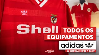 EQUIPAMENTOS DO BENFICA DOS ANOS 80 Parte II [upl. by Anni989]