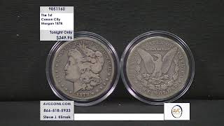 The 1st Carson City Morgan Dollar 1878 [upl. by Christy]