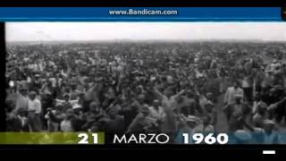 21 marzo 1960 Sudafrica il massacro di Sharpeville [upl. by Karlise]