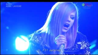 Avril Lavigne  Alice Live [upl. by Redmund]