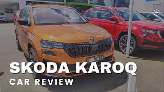 Skoda Karoq Reviews 2024 with Interior Comfort and Technology [upl. by Ailahk]