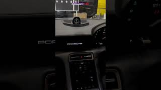 Porsche Taycan installed Sport Chrono porsche porschetaycan porschetaycan4s sportchrono fredles [upl. by Yelyr]