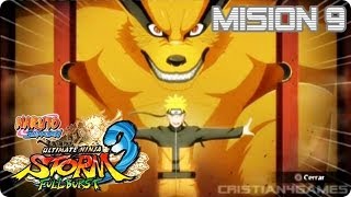 Naruto Shippuden Ultimate Ninja Storm 3 Full Burst  Mision 9 ► 8090 Evidencia de fuerza  Español [upl. by Barraza]