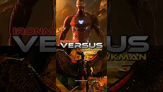 IRONMAN VS HAWKMAN marvel mcu avengers ironman dc dceu blackadam hawkman shorts ytshorts [upl. by Alick]