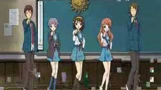 Haruhi Suzumiya dance Rap version [upl. by Buck]