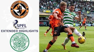 Dundee United vs Celtic Extended Highlights  SPFL  CBS Sports Golazo  Europe [upl. by Airekahs]