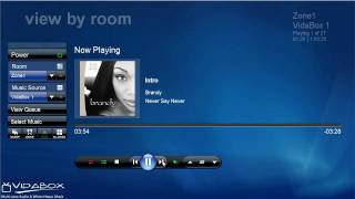 VidaBox Multiroom Audio Servers  Interface amp Features Part 2 [upl. by Nhtanhoj]