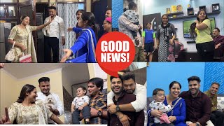 GOOD NEWS 😳😳🥳Deepanshirana goodnews trending vlog [upl. by Sueddaht]