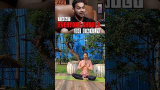 3 Yoga Poses you should do daily to be fit amp healthy shoulderstand padmasana vajrasana bowpose [upl. by Isoais]