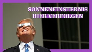 Totale Sonnenfinsternis 2024 Wo sie zu sehen ist [upl. by Naginnarb]