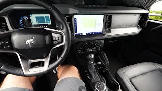 2024 Ford Bronco  Controls [upl. by Alyt]