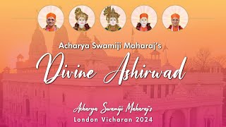 Vachanamrut Parayan Purnahuti amp Acharya Swamiji Maharajs Divine Ashirwad Kingsbury  20th June 2024 [upl. by Hussein]