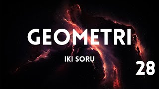 Geometri iki kaliteli soru tipi AYT Matematik 28 [upl. by Keelin]