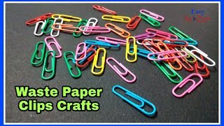 DIY Paper Clip Craft  Paper Clip Creativity  Paper Clips Best Use [upl. by Agnimod]