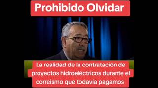 La verdad sobre la contratación de hidroeléctricas en Ecuador [upl. by Notsreik]