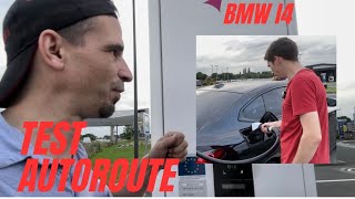 BMW I4 TEST AUTOROUTE [upl. by Eicnarf215]