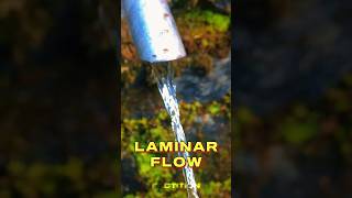 The amazing Laminar flow🤯laminarflow physics [upl. by Pavlish11]