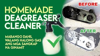 HOMEMADE DEGREASER CLEANER vid 2 [upl. by Leinaj]