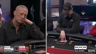 Hellmuth TILTS about folding pairs [upl. by Anivlek]