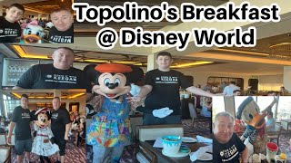 Topolinos Breakfast Disney World rivieraresort characterdining disneyworld [upl. by Yeniar]