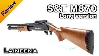 フルメタルでウッドストック！SampT M870 ロングバージョン [upl. by Yasmeen]